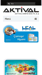 Mobile Screenshot of aktivalkimya.com